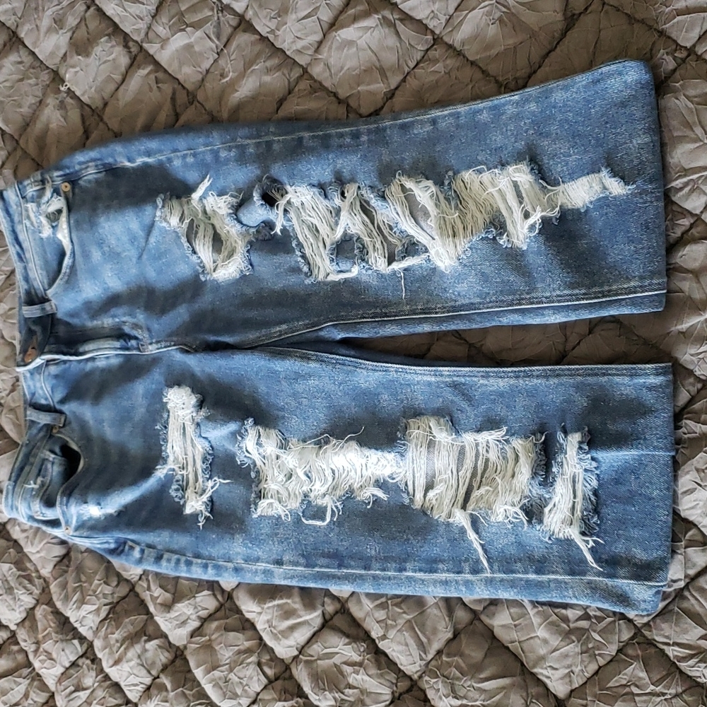 Destructed Mom Jean